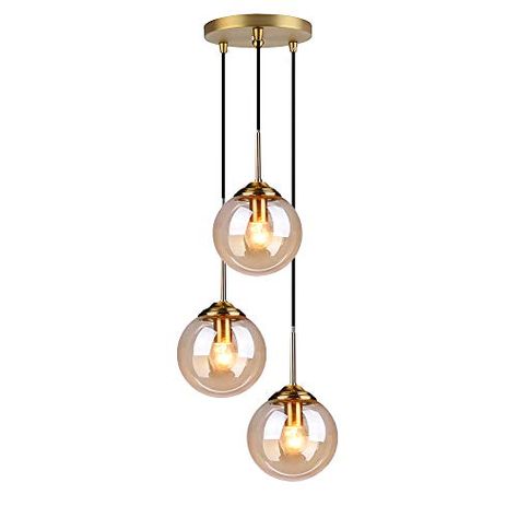 Hanging Pendant Lights Bathroom, Lights Over Bathtub, Pendant Over Bathtub, Bathroom Hanging Lights, Bathtub Lighting, Hanging Bedroom Lights, Glass Ball Pendant Lighting, Wall Hanging Lights, Ceiling Light Fittings