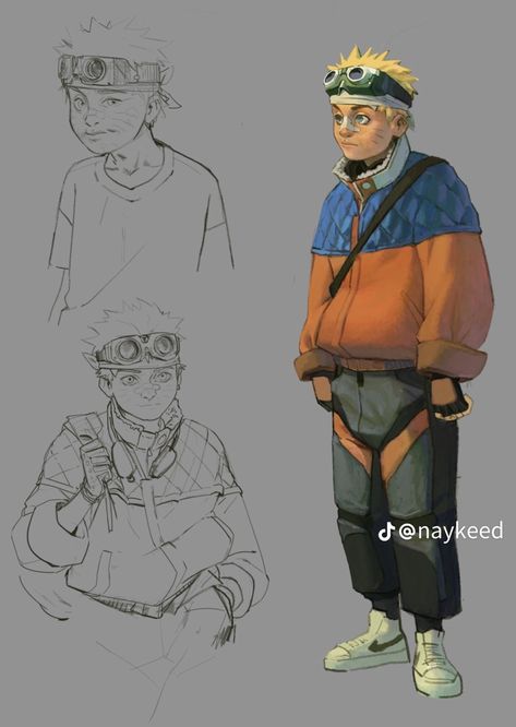 Naruto Redesign, Dynasty Warriors Characters, Character Redesign, Illustration Example, Naruto Sketch, Naruto Drawings, Naruto Comic, Naruto Shippuden Characters, Art Style Inspo