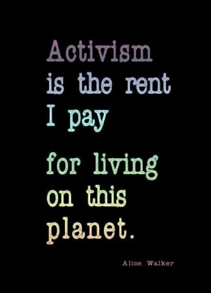 Activism Quotes, Volunteer Quotes, Alice Walker, Rent Me, Social Activities, Social Change, The Words, Great Quotes, Inspire Me