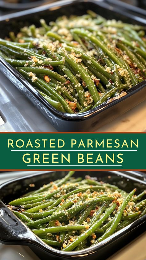 Thanksgiving Recipes: Roasted Parmesan Green Beans Red Pepper Green Beans, Green Beans Skillet Recipes, Honey Dijon Roasted Green Beans, Best Baked Green Beans, Green Bean Fries Baked, Garlic Parmesan Green Beans Baked, Healthy Green Bean Recipes Clean Eating, Keto Green Beans Recipes, Roasted Frozen Green Beans With Parmesan