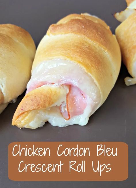 Bunco Snacks, Crescent Roll Ups, Appetizer Dinner, Cordon Blue, Party Snacks Easy, Food Trailers, Crescent Recipes, Pillsbury Recipes, Hot Appetizers