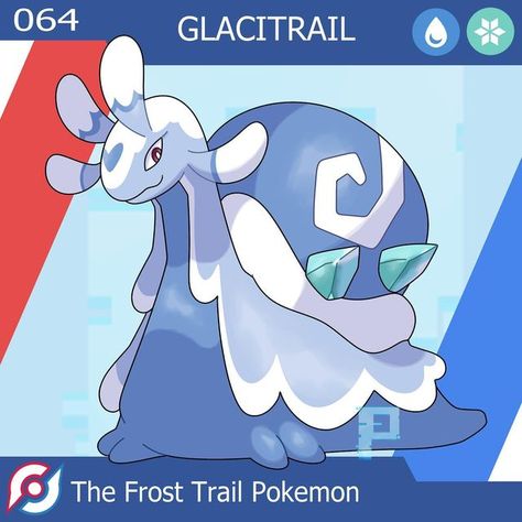 Water Type Fakemon, Ice Fakemon, Ice Type Pokemon, Water Fakemon, Fakemon Art, Ice Drawing, Water Pokemon, Monster Island, Ice Pokemon