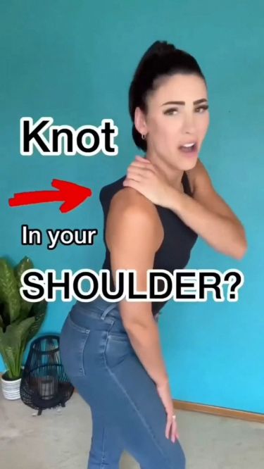 Muscle Knot Relief, Over Worked, Shoulder Pain Exercises, Trigger Point Release, Neck And Shoulder Exercises, Best Shoulder Workout, Back Extension, Shoulder Stretches, Upper Back Muscles