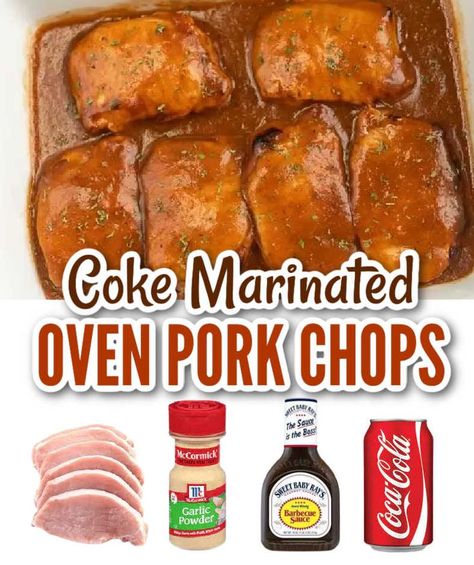 Boneless Pork Loin Chop Recipes, Pork Chops In Oven, Marinated Baked Pork Chops, Easy Baked Pork Chop Recipes, Baked Boneless Pork Chop Recipes, Pork Loin Recipes Oven, Baked Bbq Pork Chops, Pork Loin Chops Recipes, Baked Boneless Pork Chops