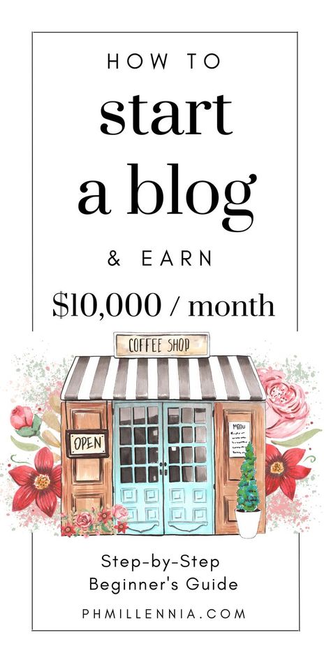 Learn and discover the best way to make your blogging dream a reality & build a profitable blog or website that earns full-time passive income - $10,000 a month and more - & allows you to work from anywhere you want. Launch your blogging career from scratch & into success with this complete step-by-step guide on how to start a blog for beginners & earn a full-time income. #phmillennia #Blog #Blogging #Blogging101 #BlogTutorial #BloggingForBeginners #BloggingGuide #GuideToBlogging #StartaBlog Blog For Beginners, Blog Writing Tips, Pinterest Affiliate Marketing, Blog Planning, Beginner Blogger, Etsy Seo, Money Making Jobs, Money Life Hacks, Blogging Advice