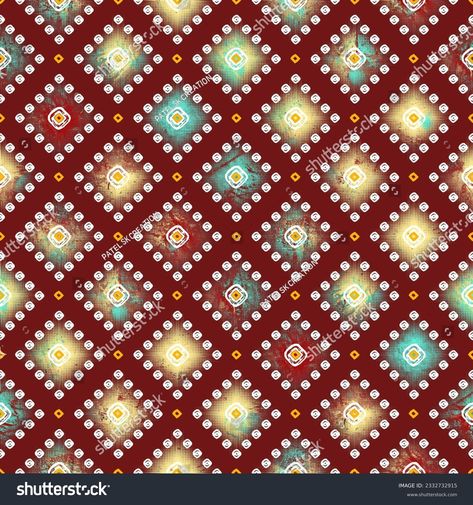 Bandhni Print Allover Design Pattern Stock Illustration 2332732915 | Shutterstock Allover Design Pattern, Allover Design, Flower Art Images, Flower Prints Art, Prints Art, Manish, 3d Objects, Textile Design, Image Illustration