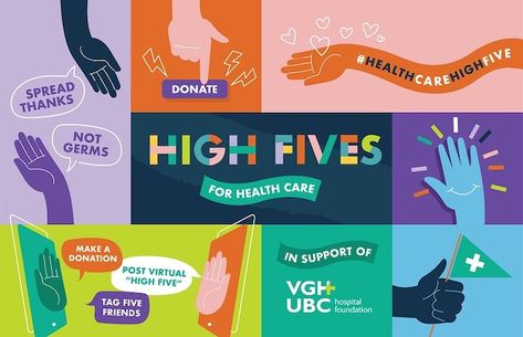 Join the High Fives for Health Care campaign and support the health of our community, spread gratitude, and raise vital funds for BC health care. via @Miss604