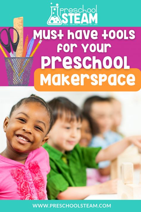 Creating a makerspace for preschoolers can be a fun and rewarding experience, but it can also be overwhelming with the number of tools and materials to choose from. When setting up a preschool makerspace, it’s important to have a balance of materials that allow for open-ended exploration, as well as tools that support specific learning outcomes. In this blog post, we’ll explore some of the essential tools that should be included in any preschool makerspace. Makerspace Preschool, Preschool Makerspace, Makerspace Elementary, Preschool Steam, Counting Bears, Stem Subjects, Learning Outcomes, Steam Science, Maker Space