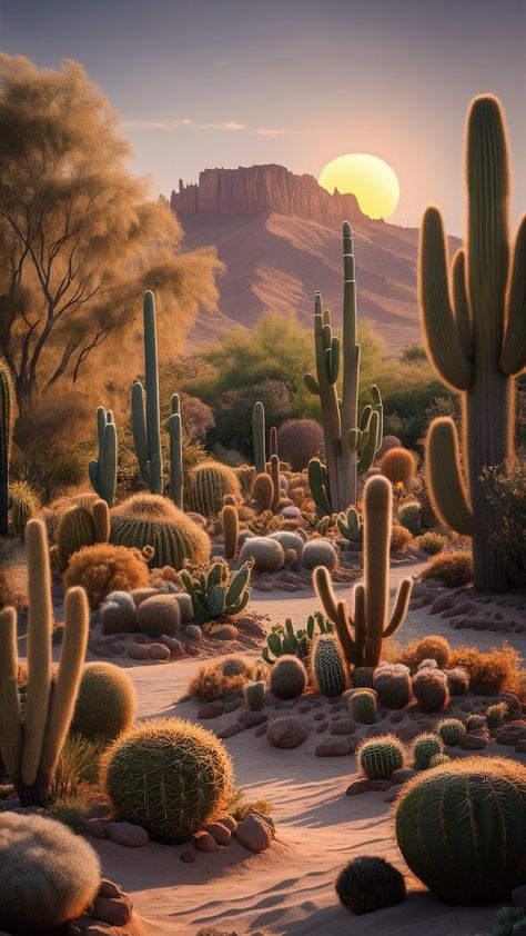 Arizona Desert Aesthetic, Desert Aesthetic Decor, Canyon Aesthetic, Dessert Landscape, Desert Plants Landscaping, Mexico Cactus, Mexico Desert, Mountains Desert, Desert Pictures