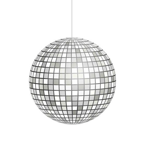 Silver Disco ball icon isolated on grayscale background. Vector stock illustration Disco Ball Photography, Disco Ball Cartoon, Disco Ball Icon, Disco Ball Illustration, Silver Disco Ball Painting, Disco Ball Vector, Disco Ball Clipart, Disco Ball Digital Art, Bola Disco