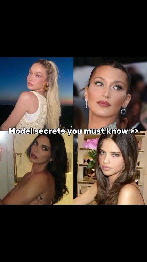 Model Glow Up Tips, Model Makeup Tips, Model Glow Up, How To Look Like A Model Naturally, Ugly To Pretty Transformation, Models Routine, Model Tips Beauty, Model Beauty Tips, Model Hacks