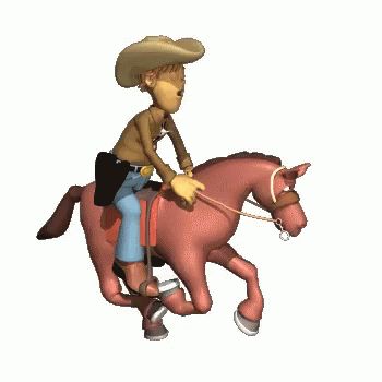 Cowboy Western GIF - Cowboy Western Horse - Discover & Share GIFs Animated Smiley Faces, Horse Meme, Horse Animation, Clip Art Library, Logo Design Video, Dad Fashion, Cute Cartoon Images, Funny Cartoon Gifs, Cartoon Gifs