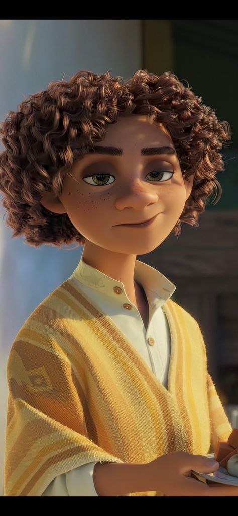 Boy Disney Characters, Wybie Lovat, Male Cartoon, 4 Town, Madrigal Family, Male Cartoon Characters, Camilo Madrigal, Goddess Braids Hairstyles, Drawing Cartoon Characters