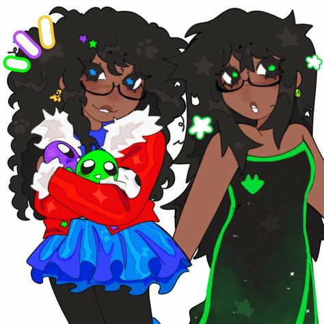 Jade Harley, Homestuck Characters, Pretty Drawings, Black Artwork, Cute Art Styles, Homestuck, Girl Drawing, Pretty Art, Black Art