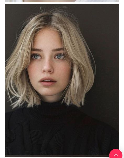 Short Blonde Hair Fine, Blonde Bob Oval Face, Air Dried Bob, Cute Short Blonde Haircuts, Bob Blonde Hair, Dark Blonde Bob, Short Blonde Haircut, Naturally Blonde Hair, Bob Haircut Blonde