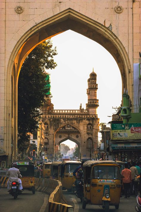 What A Long Strange Trip Its Been Char Minar, Indian Places, India Aesthetic, Pakistan Pictures, Desi Art, Amazing India, Mughal Architecture, India Photography, Desi Aesthetic