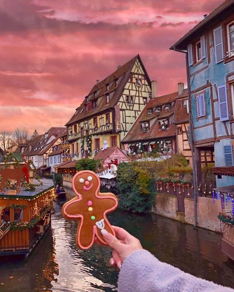 Colmar - France on Instagram: “La petite venice de #Colmar 📷 @mademoiselle_agur  #alsace #france #visitColmar #AlsaceEssentielle #visitalsace #welovealsace #instatravel…” Fairytale Village, Camping Cards, Colmar France, Xmas Shopping, Christmas In Europe, Alsace France, Christmas Time Is Here, Winter Scenery, Iceland Travel