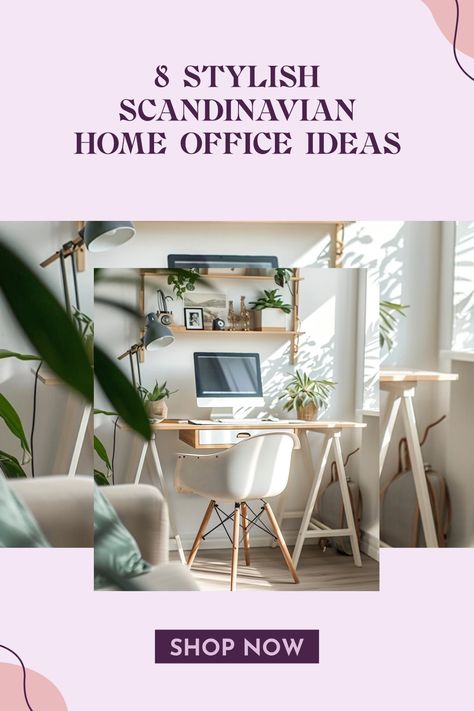 Explore enhanced productivity with these 8 stunning Scandinavian home office ideas featuring minimalist design and functional aesthetics, perfect for remote workspaces. Scandinavian Home Office, Dining Room Colour Schemes, Cozy Minimalism, Scandinavian Hygge, Stylish Home Office, Comfort Home, Bedroom Colour Palette, Scandinavian Aesthetic, Light Colored Wood