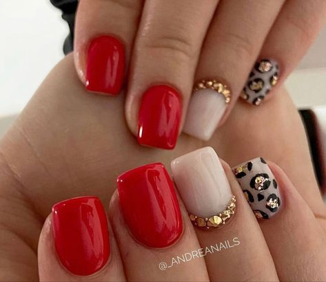 Summer Nails Coffin, Summer Nails 2023, Sassy Nails, Leopard Nails, Cute Gel Nails, Nails 2023, Short Acrylic Nails Designs, Hot Nails, Nails Coffin