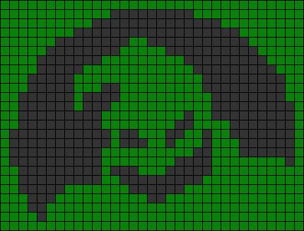 Crochet Oogie Boogie Sweater Pattern, Halloween C2c Crochet Pattern Free, Nightmare Before Christmas Crochet Tapestry, Oogie Boogie Perler Bead Pattern, Pixel Crochet Halloween, Crochet Halloween Graph, Horror Movie Alpha Patterns, Oogie Boogie Pixel Art, Pixel Graph Crochet Chart