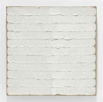 Robert Ryman (b. 1930)  Untitled    Images    ENLARGE & ZOOM  Price Realized (Set Currency)  $1,594,500 Robert Ryman, Cuadros Diy, Monochrome Painting, Action Painting, Jackson Pollock, Minimalist Painting, White Paint, Conceptual Art, Art Abstrait