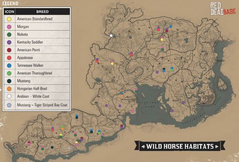 Rdr2 Legendary Animals Map, Rdr2 100% Completion Map, Rdr2 Horses Map, Rdr2 Map Locations, Rdr2 Map, Rdr2 Horses, Rdr2 Online, Red Dead Redemption 3, Rare Horses