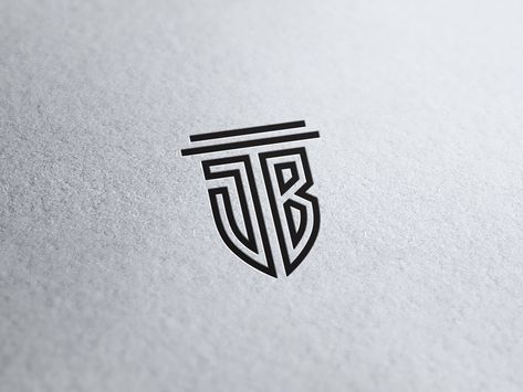 JB Logo by Daud Hasan Jb Monogram, Logo Jb, Jb Logo, B Monogram, Youtube Logo, Letter Logo Design, Logo Designer, Logo Ideas, Monogram Logo