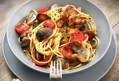 Vongole Spaghetti Vongole, Malbec, Spaghetti, Pasta, Ethnic Recipes