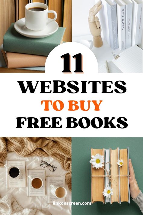 11 websites to buy free books, Where to buy cheap (or free) books with Beautiful Covers Websites To Buy Cheap Books, Where To Buy Books For Cheap, Cheap Things To Buy, Free Books Website, Where To Buy Books, Books In 2023, Cheap Textbooks, Improve Writing Skills, Novels To Read Online