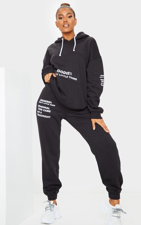 Plt Tracksuit, Black Tracksuit, Shell Suit, Printed Sweatpants, Sweat Joggers, Printed Joggers, Joggers Womens, Tracksuit Women, Jogger Sweatpants