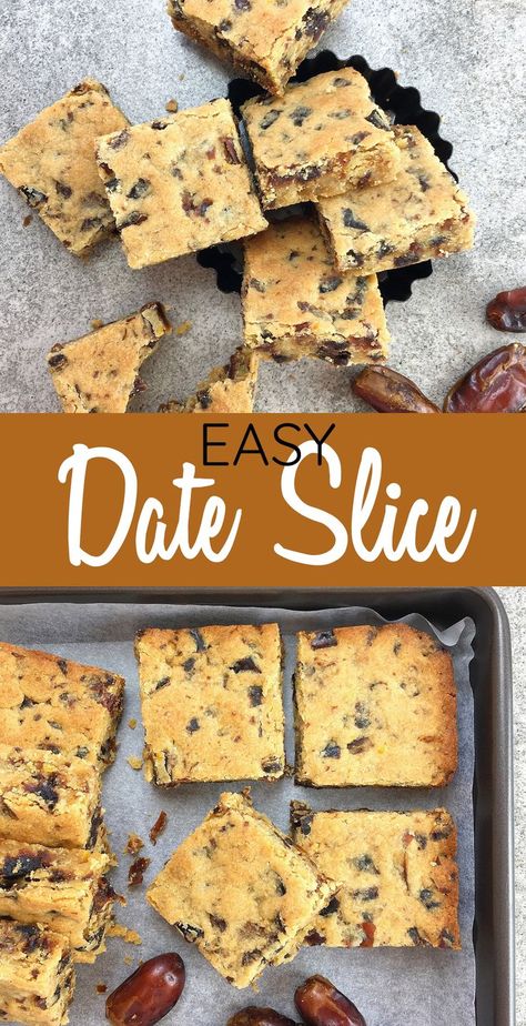 Sultana Cake, Date Slice, Cakes Slices, Sweet Slices, Slice Recipes, Easy Slice, Coconut Cookie, Sticky Date, Slice Recipe