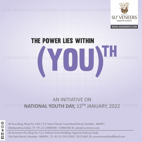 International Youth Day Creative Ads, National Youth Day Creative Ads, National Youth Day Creative, Youth Day Creative Ads, Youth Day Poster Design, Festival Ads, Youth Quotes, National Youth Day, World Youth Day