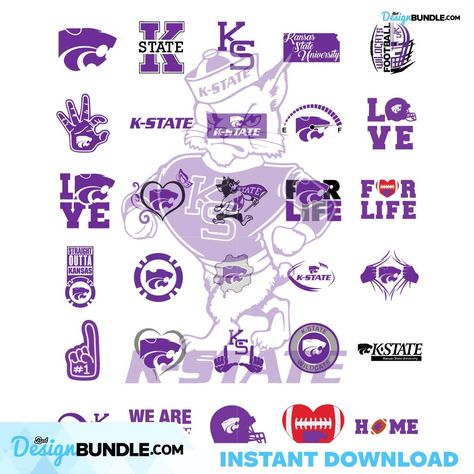 Kansas State Wildcats Svg, Ncaa Svg, Sport, Svg, Bundle, Sport Svg, Check more at https://bestdesignbundle.com/product/kansas-state-wildcats-svg-ncaa-svg-sport-svg-bundle-sport-svg-sp211001hl1371svgmassive/ Kansas State Wildcats Svg, Kansas State Football, Wildcats Svg, Kansas State Wildcats, Kansas State, Sports Svg, Digital Illustrations, Sports Teams, Dxf Files