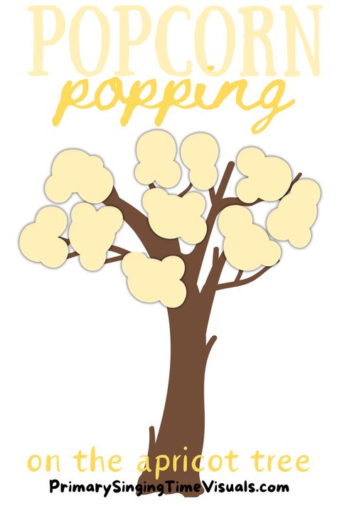 A fun primary singing time idea-perfect for spring! I can see the blossoming trees now 🥰 

#ldsPrimary #SingingTime #MusicProps #PrimaryVisuals #SingingTimeVisuals #PopcornPopping #popcorn #FreePrintables #EasySingingTimeIdeas #FunSingingTime Easter Singing Time Primary, Popcorn Tree, Lds Object Lessons, Written Songs, Popcorn Popping, Primary Chorister Ideas, Lds Music, Primary Singing Time Ideas, Singing Time Ideas