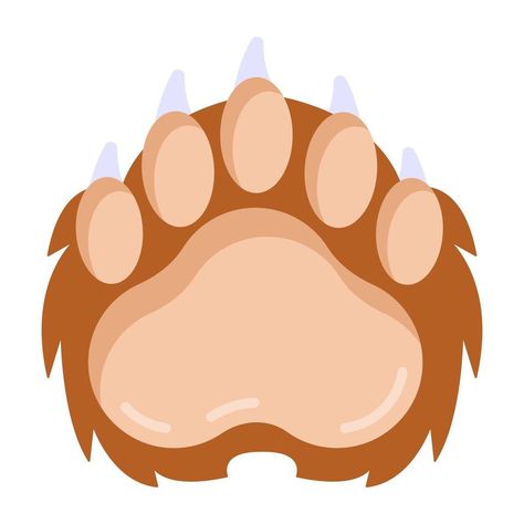 Bear Footprint, The Bear, Vector Art, Vector Free, Royalty, Royalty Free, This Is Us, For Free, Clip Art