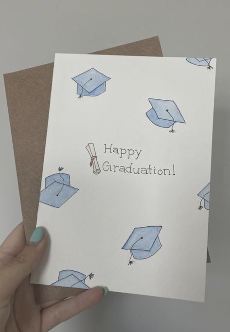 Simple Graduation Cards, Graduation Card Designs, Homemade Graduation Cards, Grad Cards Handmade, Graduation Cards Ideas, Graduation Cards Homemade, Boyfriend Graduation, Bd Card, Diy Graduation Cards