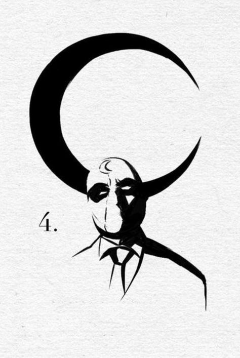 Drawing Moon Knight, Moon Knight Drawing Easy, Moon Knight Art Sketch, Moon Knight Tattoo Designs, Moonknight Drawing Pencil, Moon Knight Tattoo Ideas, Moon Knight Tattoo, Moon Knight Drawing, Knight Drawing