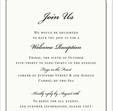 Wording for a welcome party invite | Weddings, Etiquette and Advice | Wedding Forums | WeddingWire Welcome Party Invitation, Welcome Party Wedding, Art Birthday Party Invitations, Fall Groom, Wedding Welcome Party, Itinerary Wedding, Welcome Dinner, Chelsea Wedding, Welcome Party