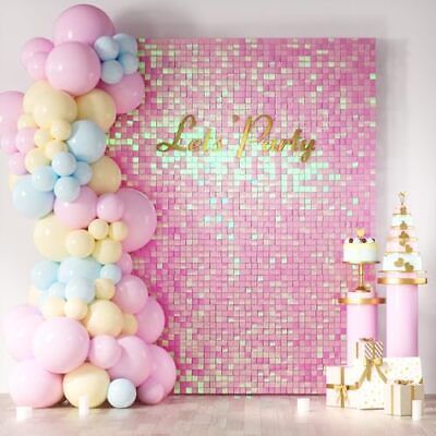 ad eBay - Perfect Backdrop Decoration: This iridescent pink sequin panel backdrop is the perfect decoration for parties and important occasions. Pink Shimmer Wall, Shimmer Backdrop, Bachelorette Party Decoration, Panel Backdrop, Shimmer Wall Backdrop, Shimmer Wall, Backdrop Photo, Photo Backdrops, Bachelorette Party Decorations