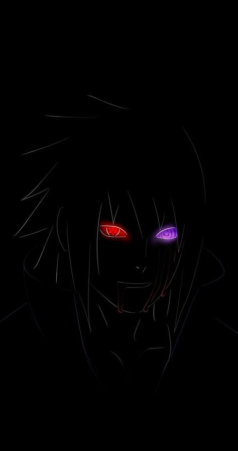 Ninja Red, Sharingan Wallpapers, Sasuke Wallpaper, Naruto Cool, Naruto Eyes, Itachi Mangekyou Sharingan, Broken Screen Wallpaper, Boy Blurred Pic, Dark Red Wallpaper