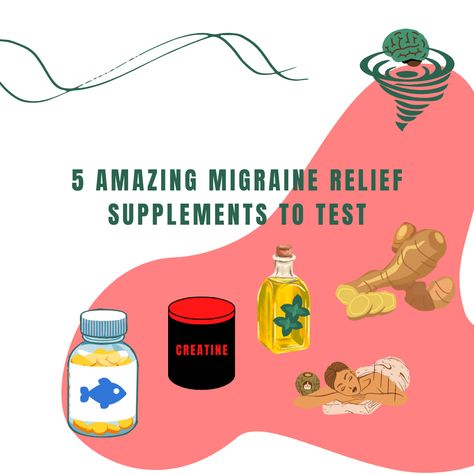 5 Amazing Migraine Relief Supplements to Test: worth trying omega 3, Creatine, Peppermint Oil, Tumeric and Acupuncture. #migrainerelief #migrainetreatment #migraineawareness #migrainesupport #migraines #migrainessuck #migrainelife #migrainewarrior #migraine #migrainesymptoms #migrainesufferer Hormonal Migraine, Foggy Brain, Acupuncture Needles, How To Relieve Migraines, Migraine Pain, Migraine Prevention, Nerve Fiber, Parasympathetic Nervous System, A Pill