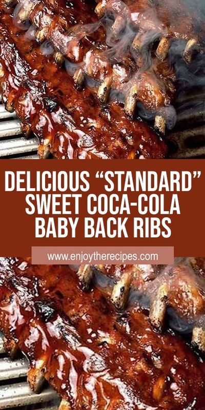 Cola Glazed Baby Back Ribs, Crawfish Potatoes, Cola Ribs, Coca Cola Ribs, Coca Cola Recipes, Baked Bbq Ribs, Bbq Meats, Cola Recipe, Grilling Recipes Pork