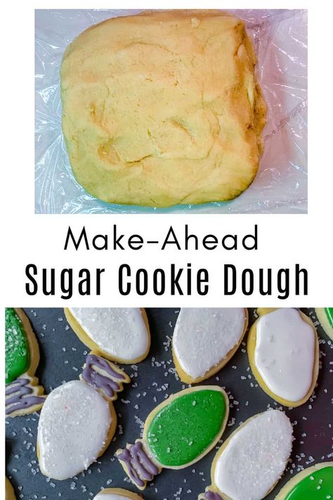 Editors pick for easy-to-make sugar cookie dough for rolled out cookies. This dough holds its shape very well, tastes good, and can be made 2 to 3 days ahead. This dough is perfect for decorating! Best Sugar Cookie Cutout Dough, Sugar Cookie Dough For Cutouts, Make Ahead Sugar Cookie Dough, Best Cookie Dough For Cutout Cookies, Easy Sugar Cookie Decorating Christmas, Sugar Cookie Shapes, Make Ahead Cookie Dough, Roll Out Cookie Dough Recipe, Easy Sugar Cookie Dough