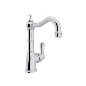 Rohl Perrin And Rowe Polished Chrome 1-Handle Deck Mount High-Arc Kitchen Faucet U.4739Apc-2 High Arc Kitchen Faucet, Perrin And Rowe, Italian Country, Bar Faucet, Black Kitchen Faucets, Bar Faucets, Single Handle Kitchen Faucet, Bar Sink, Battle Ground