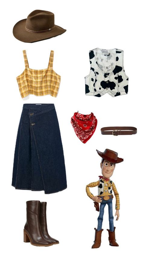 cowboy outfit Casual Halloween Costumes, Halloween Costumes For Work, Cowboy Outfit, Cowboy Outfits, Woody Toy Story, Yearbook, Toy Story, Halloween Costumes, Outfit Inspirations