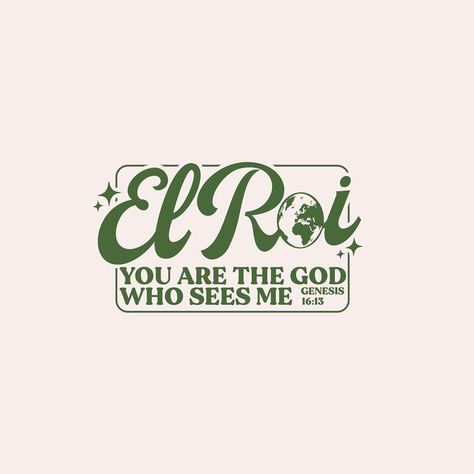 The God Who Sees Me, God Who Sees Me, The God Who Sees, God Who Sees, Christian Graphics, Soli Deo Gloria, Biblical Inspiration, King Jesus, Daughter Of God