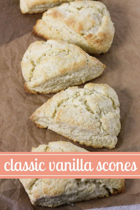 Recipe For Scones, Vanilla Scones, Scones Recipe Easy, Savory Scones, Healthy Recipes Easy Snacks, Cake Face, Pumpkin Spice Cupcakes, Pastry Blender, Healthy Snacks Easy