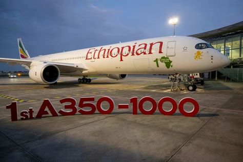 Ethiopian Airlines first Airbus A350-1000!  Nov. '24 Ethiopian Airlines, Airbus A350, Peace On Earth, Picture Collection, Airlines, Read More, Aircraft, Reading