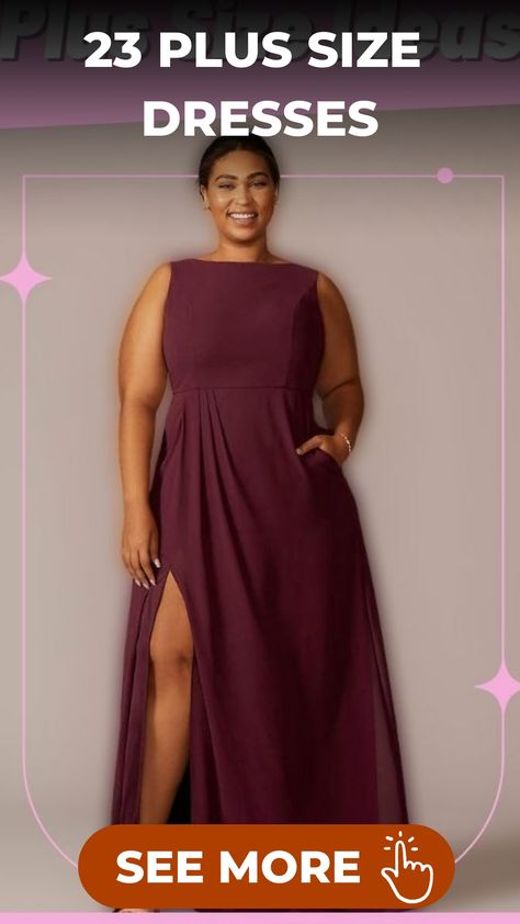 Discover fashionable plus-size dresses that celebrate your curves and boost your confidence. Our collection features a range of styles, from chic evening wear to laid-back day dresses, ensuring you find the perfect look for any event. Embrace your individuality with a dress that fits just right and accentuates your figure flawlessly. Stand out in style and shop our selection today to ensure you're always dressed to impress. Explore the latest in plus-size fashion and embrace every occasion with Wedding Guest Dress Plus Size, Cute And Casual Outfits, Best Plus Size Dresses, Dresses For Plus Size, Plus Size Short Dresses, Hot Pink Prom Dress, Elegant Evening Wear, Women Are Beautiful, Plus Size Long Dresses