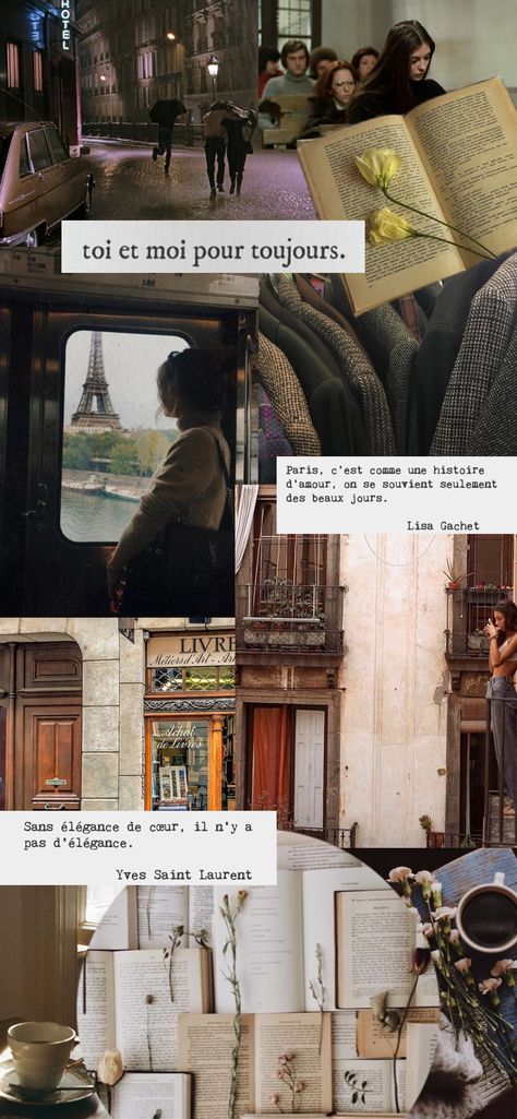 French Academic Aesthetic, French Aesthetic Moodboard, Paris France Aesthetic Wallpaper, French Asethic Wallpaper, French Things Aesthetic, Dark Academia French Aesthetic, Paris Academia Aesthetic, French Language Aesthetic Wallpaper, Aesthetic French Wallpaper